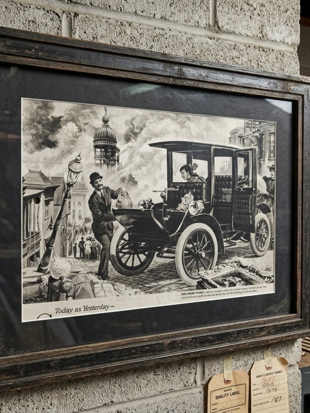 1906 Adams-Farwell automobile featuring a 45 hp rotary air-cooled engine
